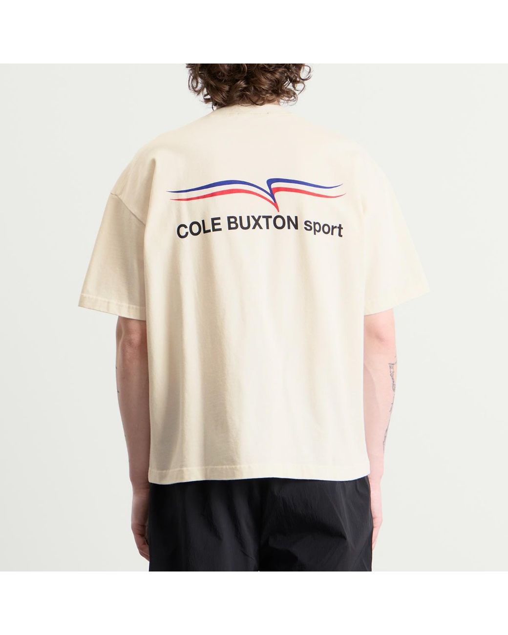 Cole Buxton Natural Sport T-Shirt for men