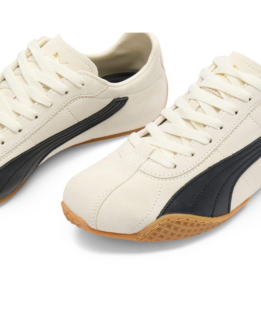 PUMA White K-Street Suede Sneaker