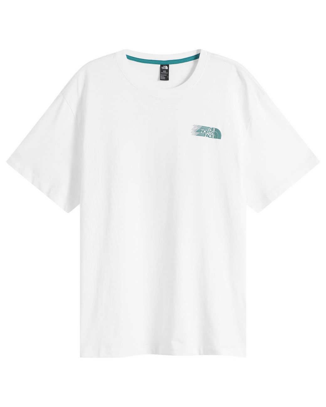 The North Face White Retro Trail Relaxed T-Shirt for men