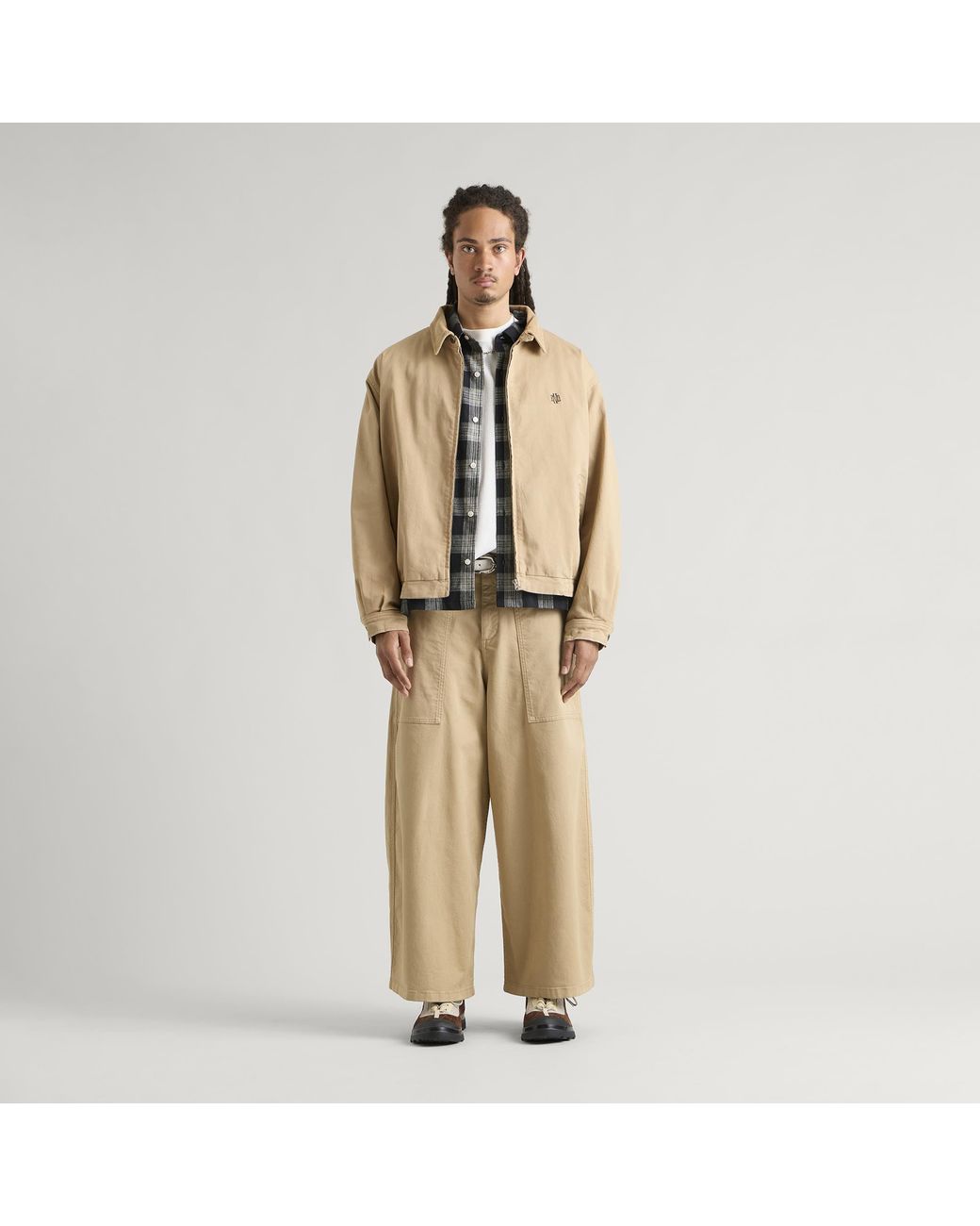 END. Natural Monogram Jacket for men