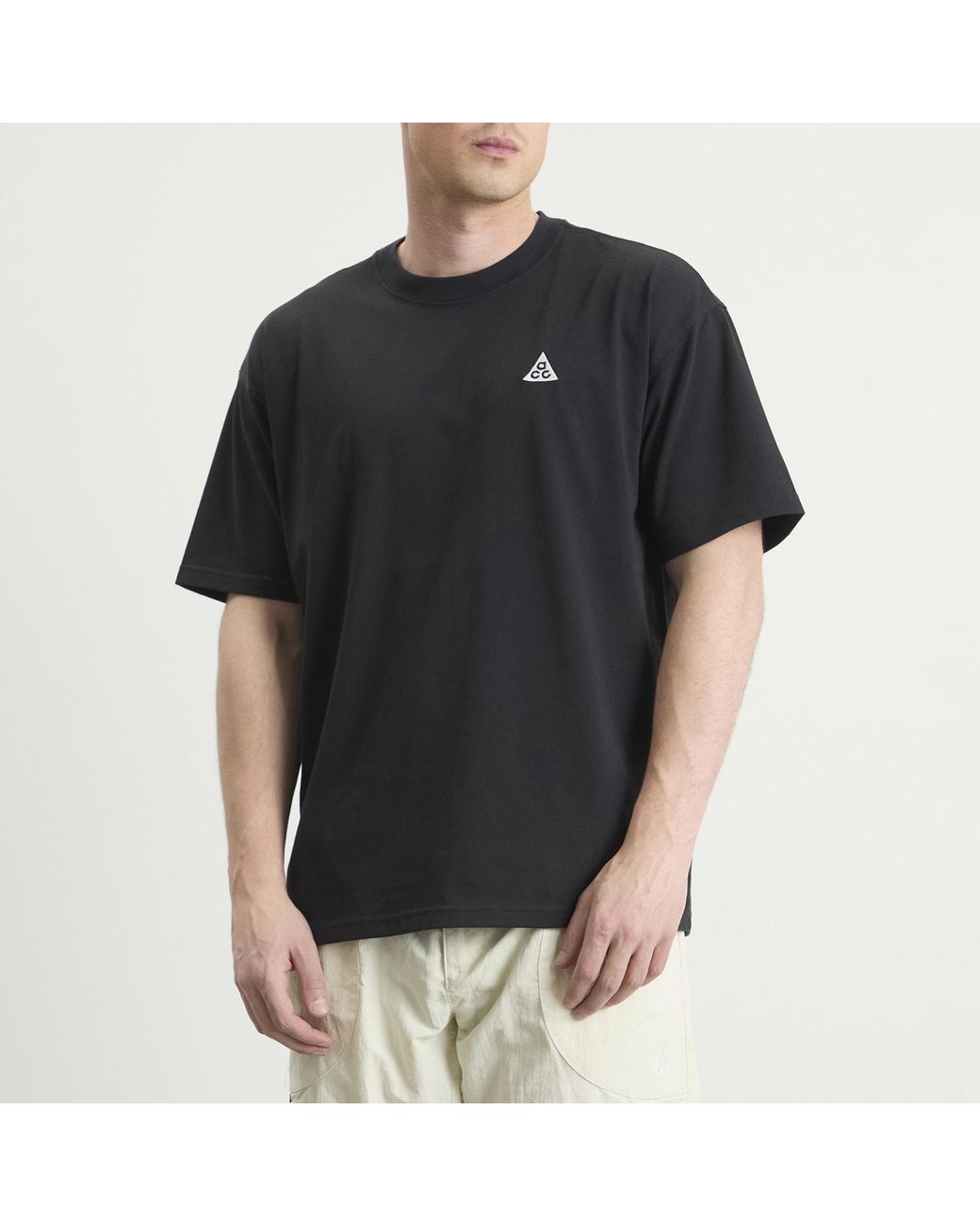 Nike Black Acg Camp T-Shirt for men