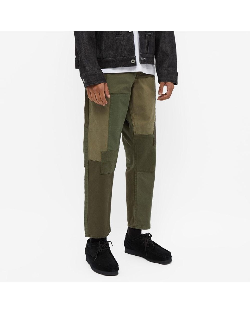 FDMTL Boro Patchwork Pant in Green for Men | Lyst