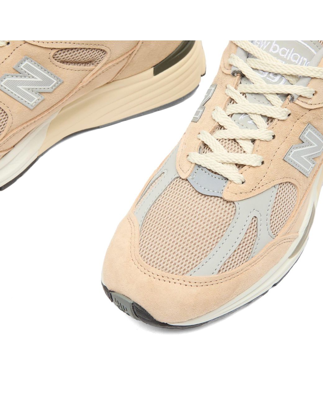 New Balance White U991Be2 Sneaker Made
