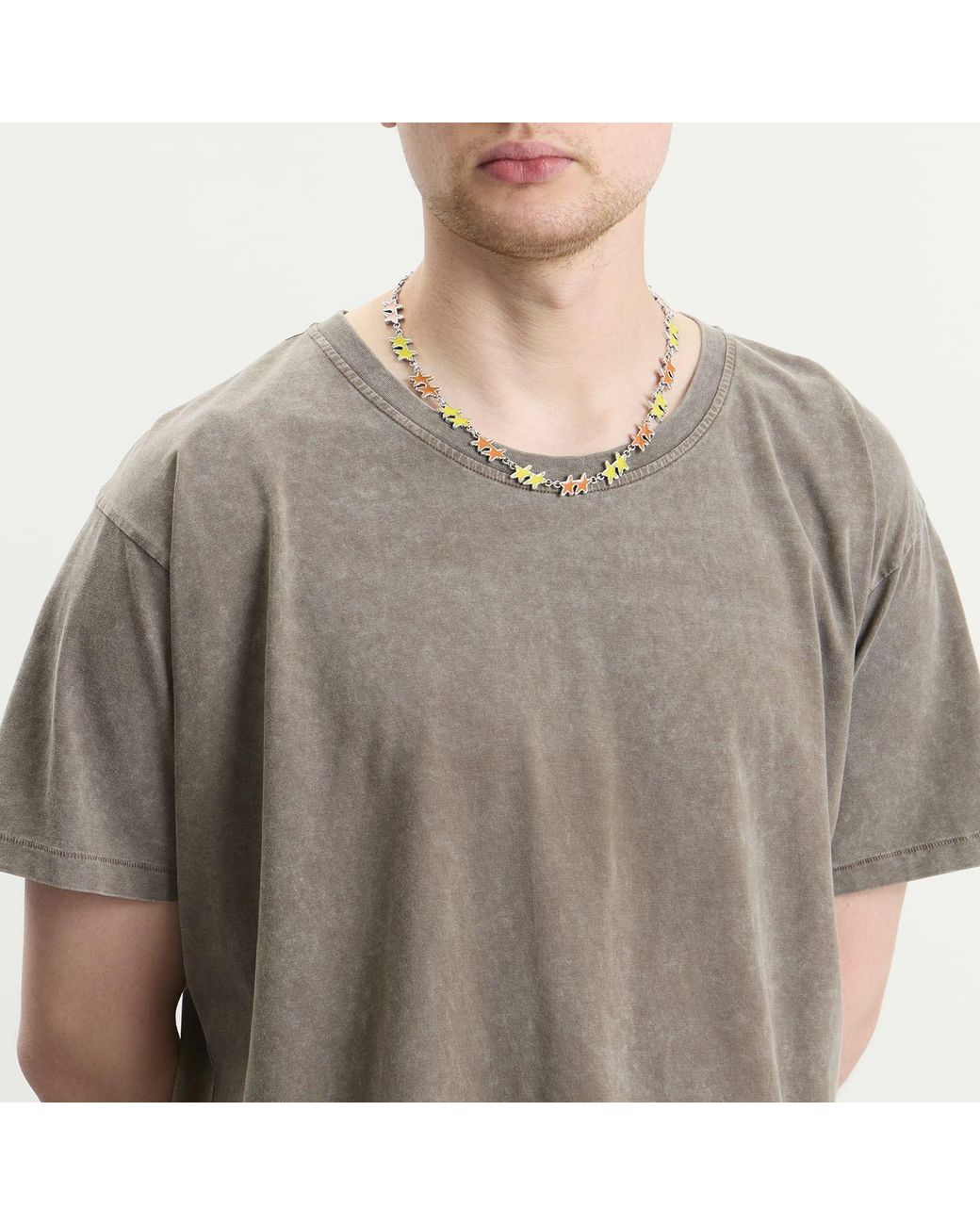 Twojeys Metallic Melted Stars Necklace