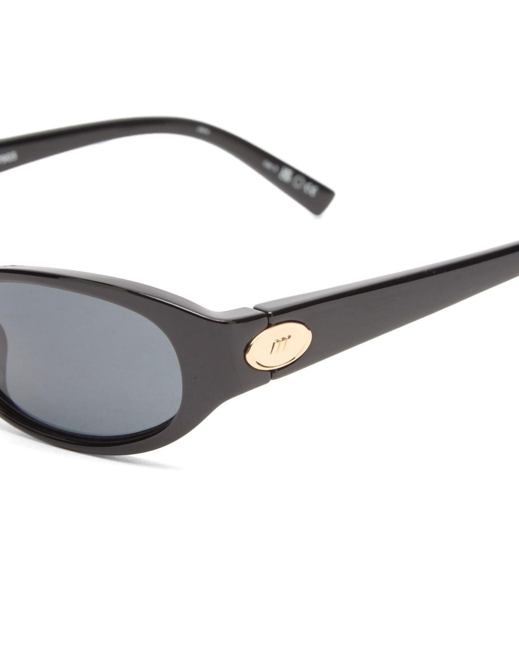 Le Specs Gray Popalicious Sunglasses