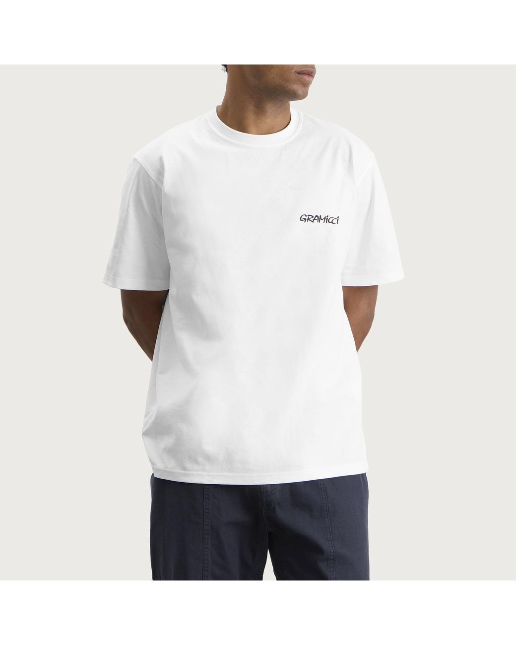 Gramicci White Bass T-Shirt for men