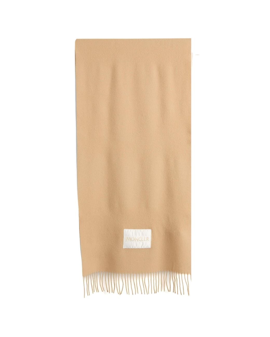 Moncler Natural Wool Scarf