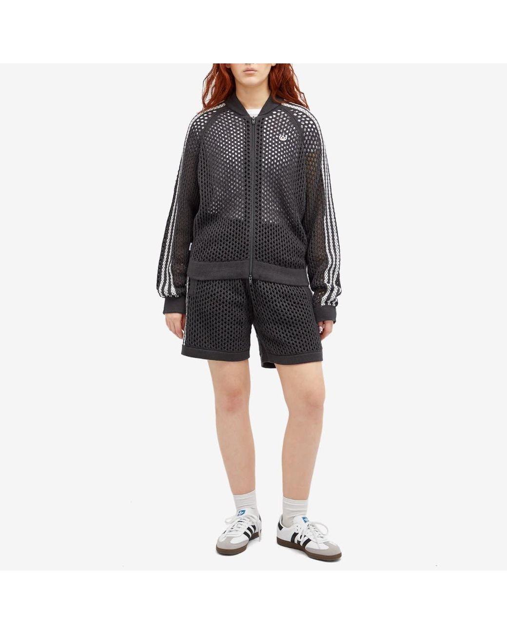 adidas Clot Crochet By Ec Shorts in Black | Lyst adidas Clot Crochet By Ec Shorts in Black | Lyst