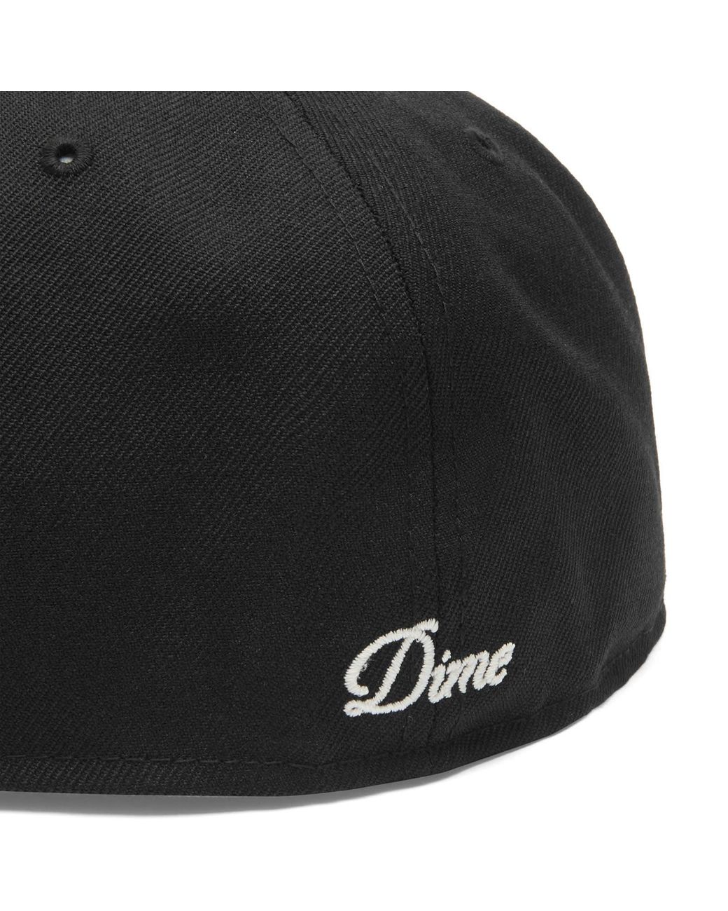 Dime Black Cursive New Era Cap for men