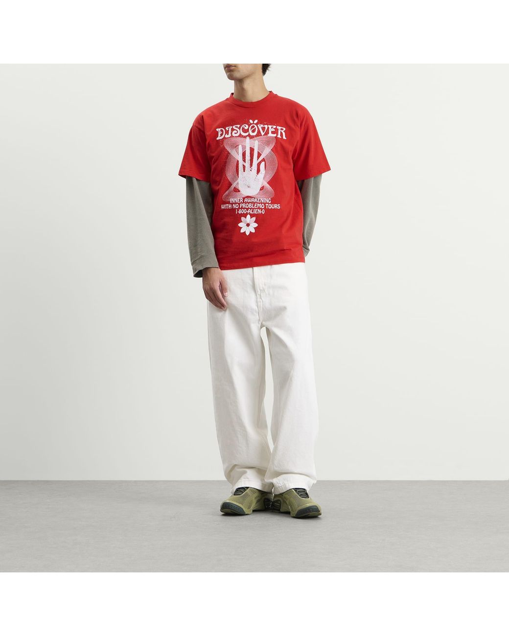 No Problemo Red Discovery Ss T-Shirt