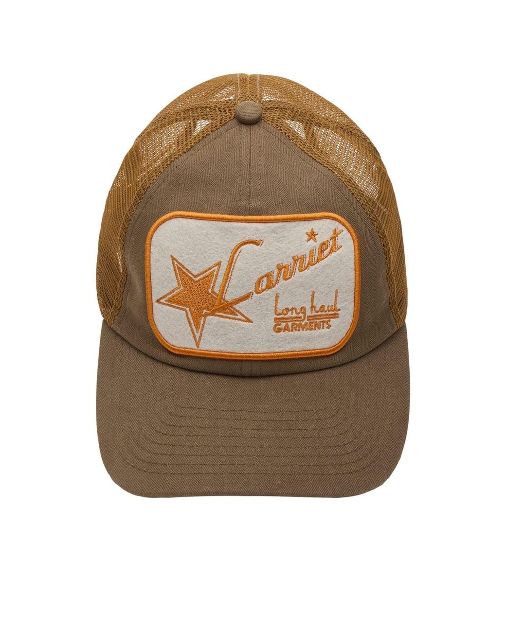 Larriet Brown Haul Trucker Cap for men