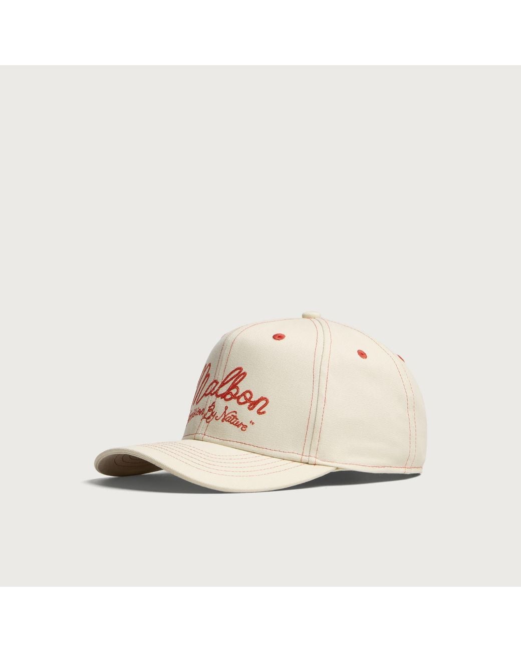 Malbon Pink Precision Snapback for men