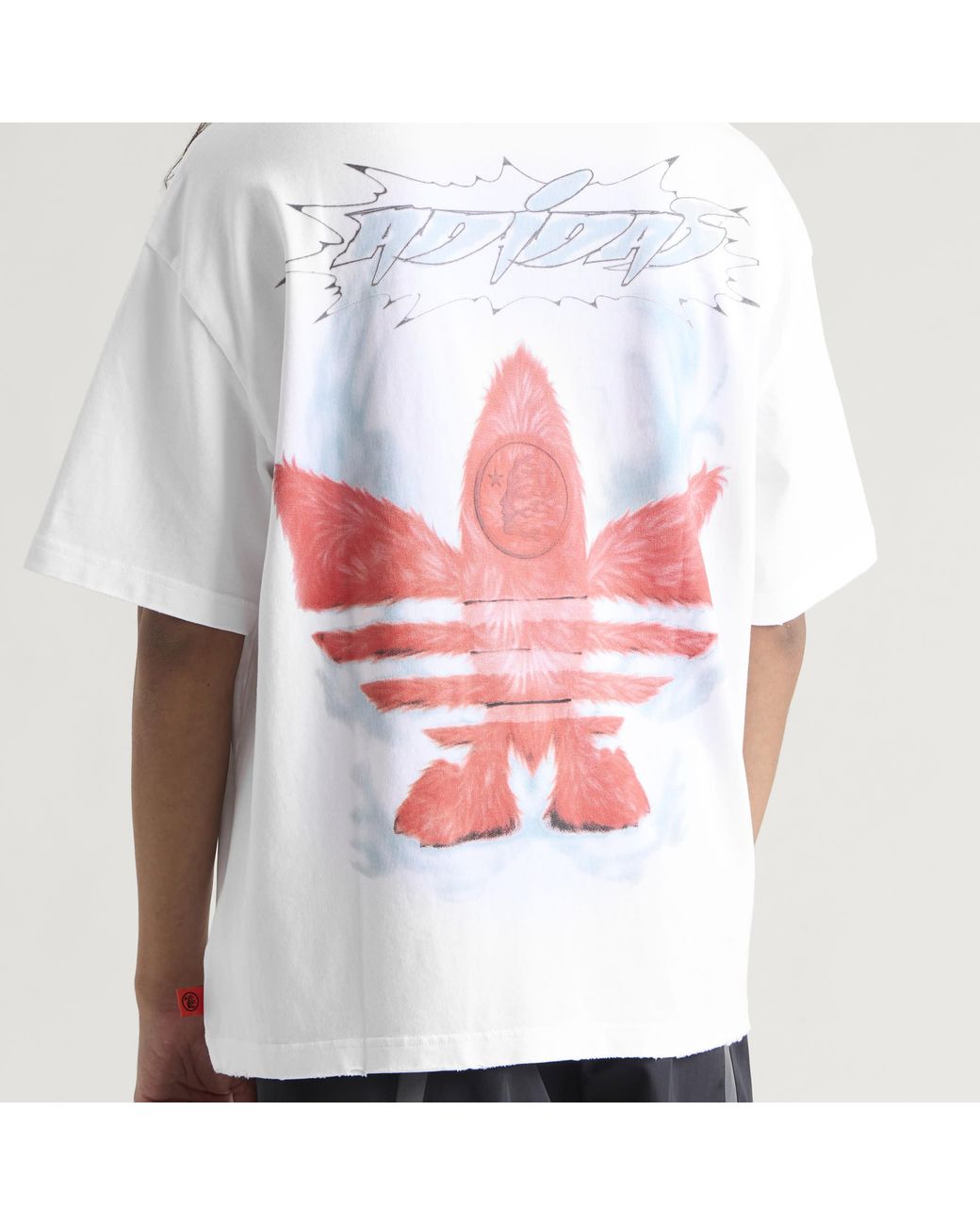 Adidas Red X Hellstar Graphic T-Shirt for men