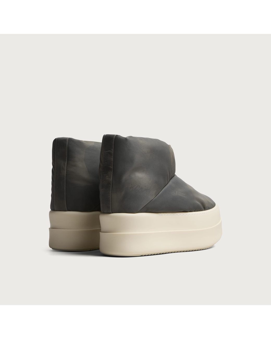 Rick Owens Black Mega Bumper Lunar Ankle Boot