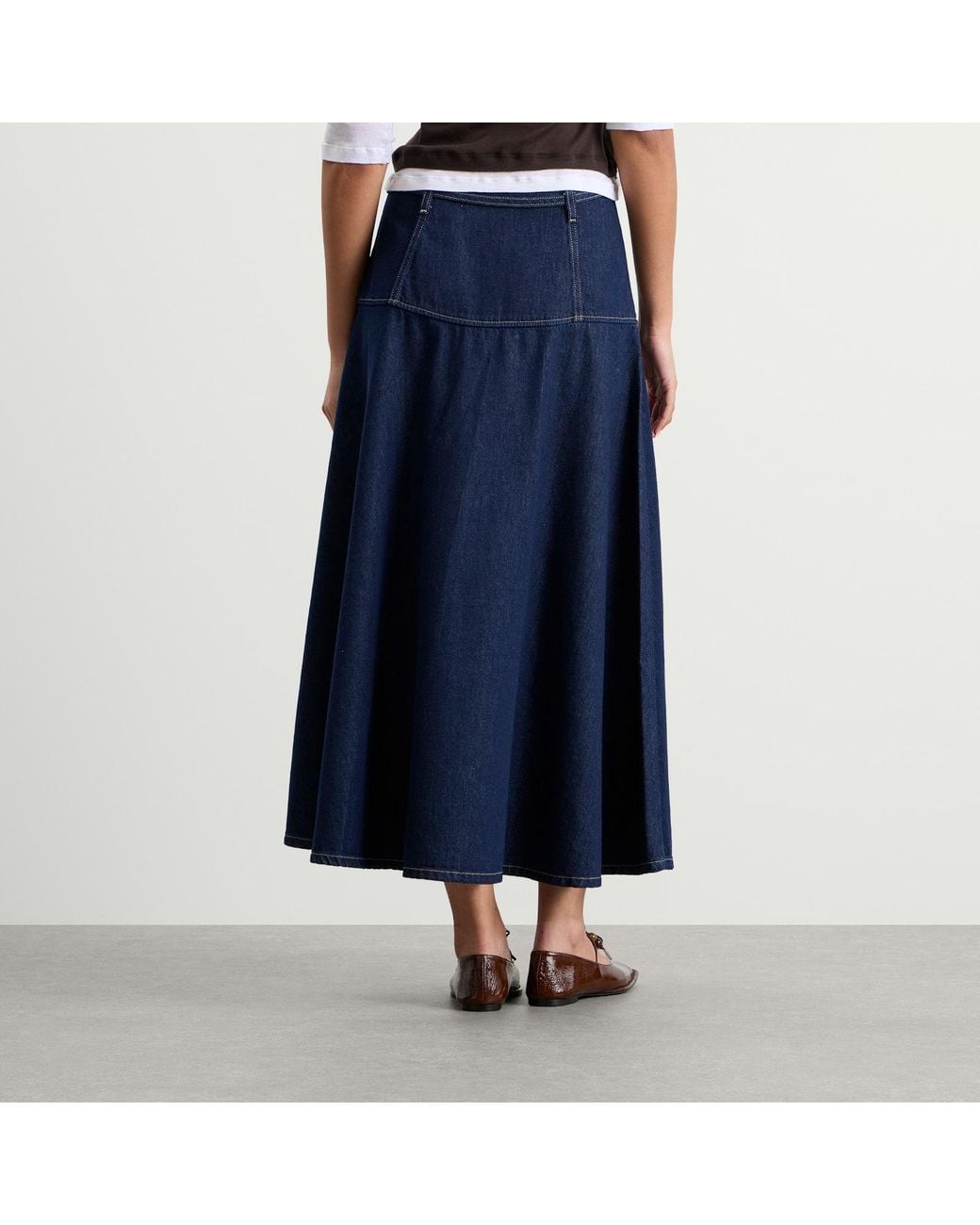 Samsøe & Samsøe Blue Satilly Skirt