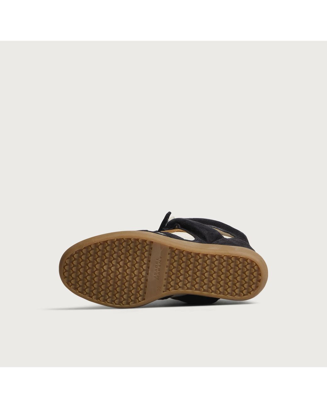 Isabel Marant Black Bekett Platform Sneaker
