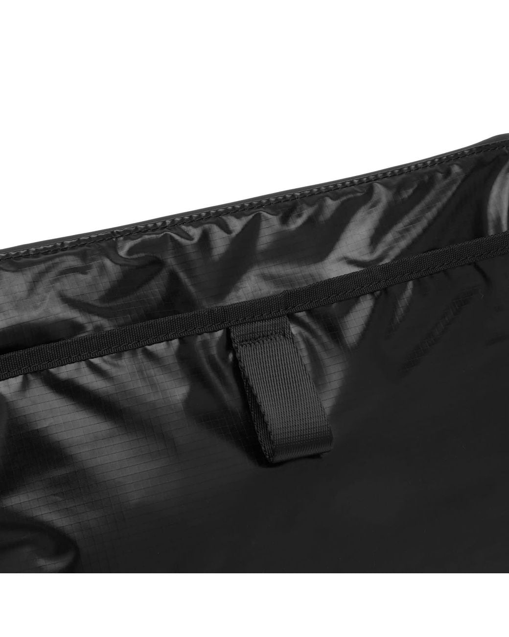Rains Black Sibu Musette Bag for men