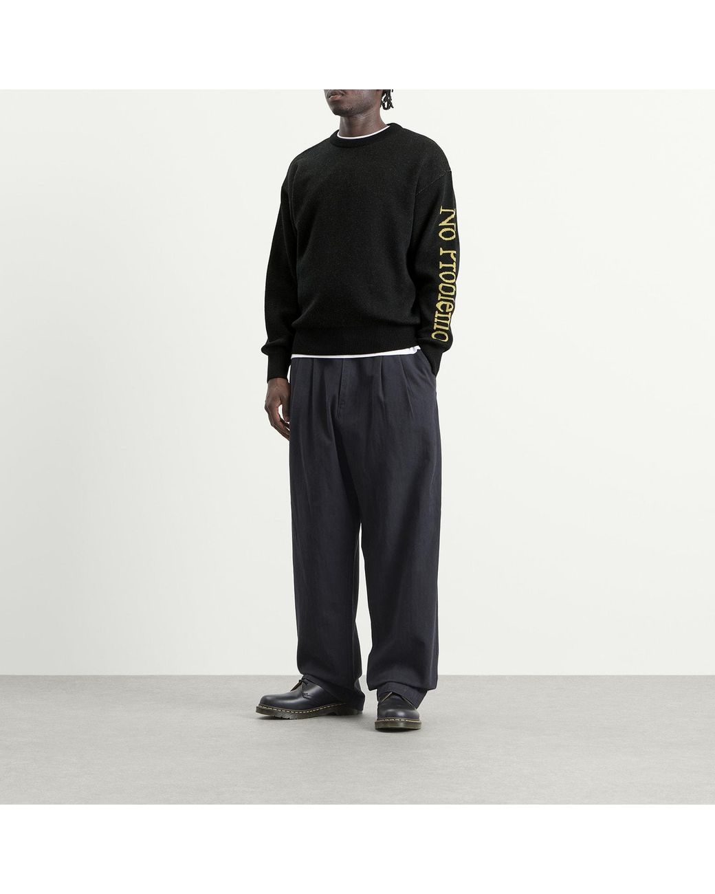 No Problemo Black Jumper for men