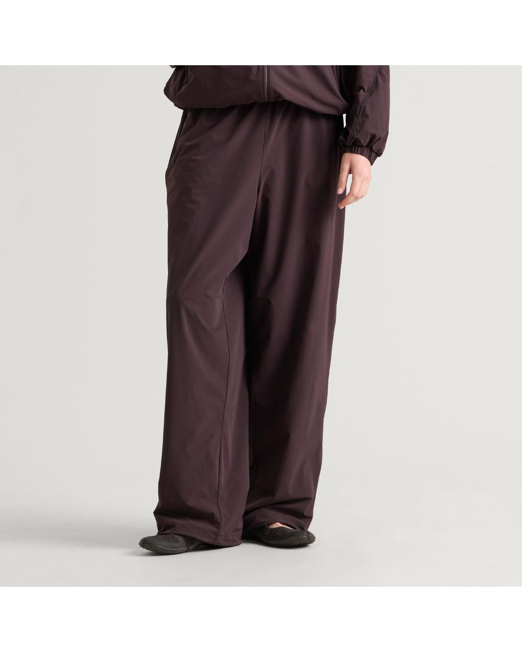 Nike Purple Skims Stretch Nylon Oversized Pants