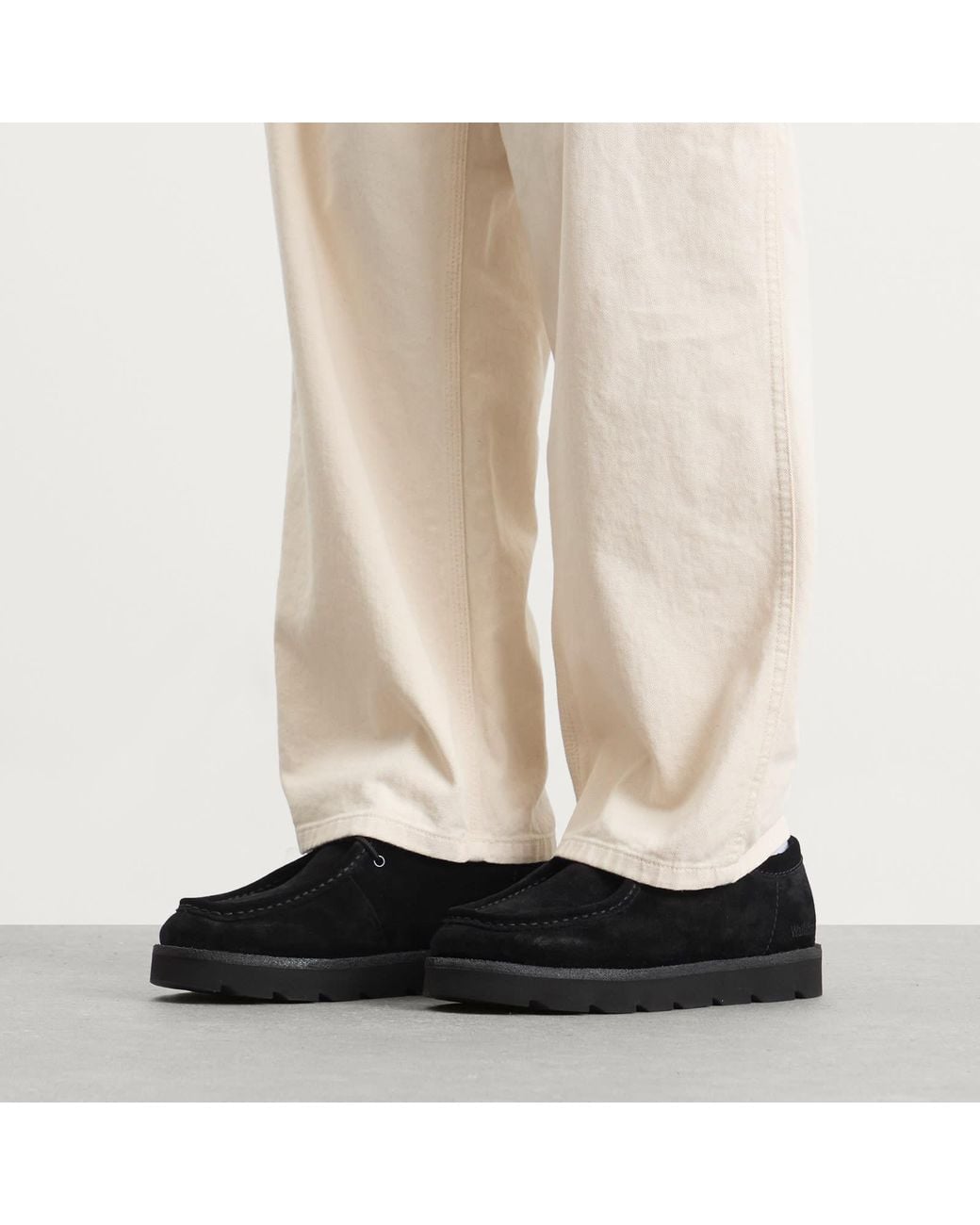 Clarks Black Meare Walla for men