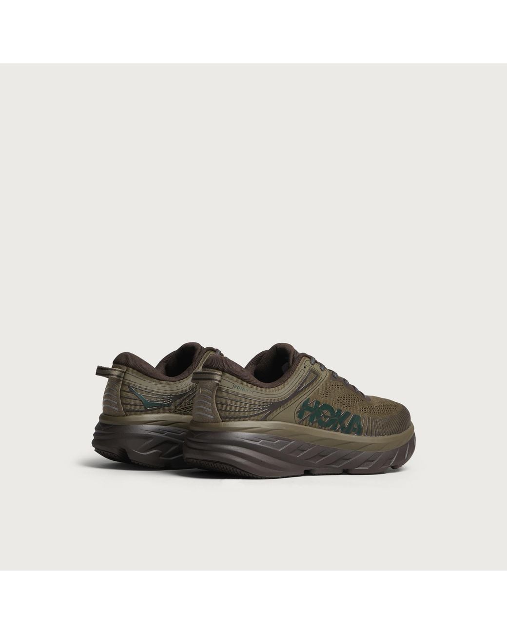 Hoka One One Brown Bondi 7 Sneaker for men