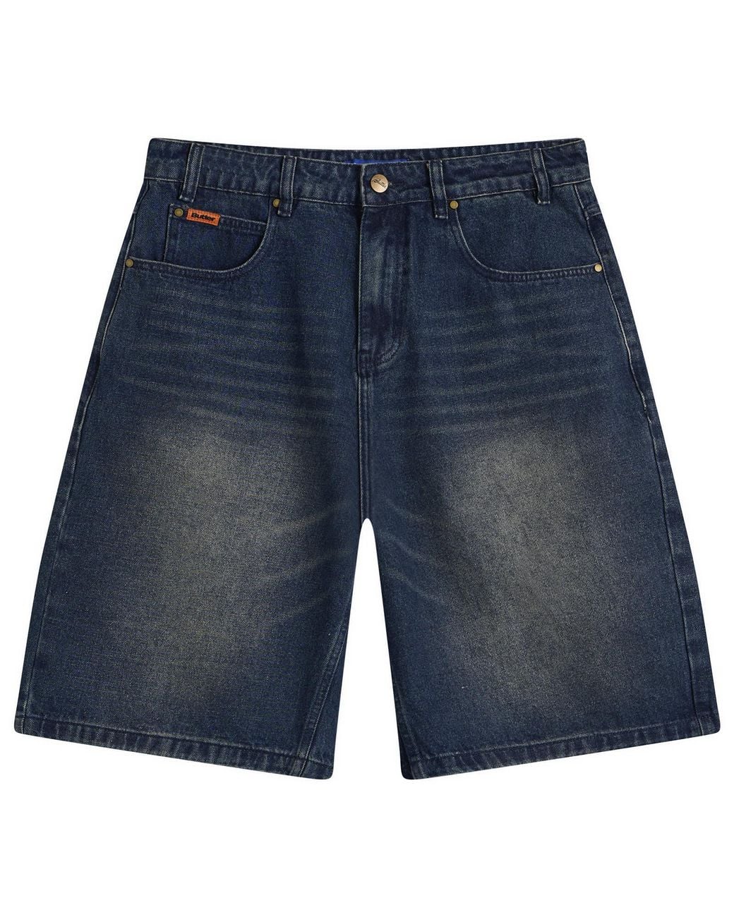 Butter Goods Baggy Denim Shorts in Blue for Men | Lyst