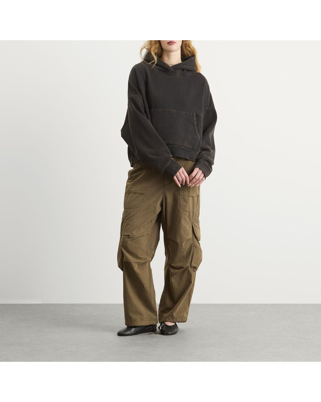 Entire studios Gray Heavy Hood Sweat