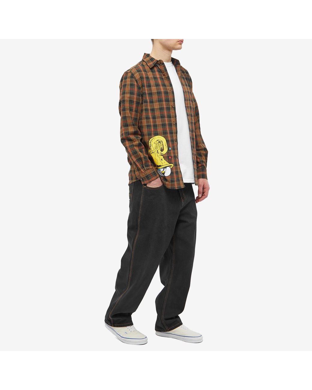 Butter Goods X The Smurfs Harmony Denim Pant in Gray for Men Butter Goods X The Smurfs Harmony Denim Pant in Gray for Men