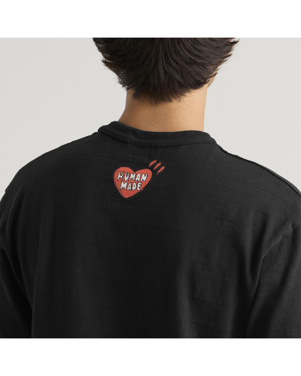Human Made Black Tiger Sketch T-Shirt for men