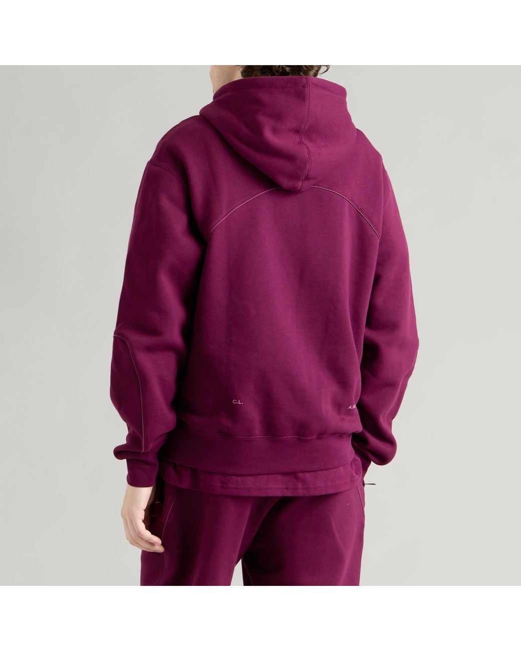 Nike Purple X Nocta Cardinal Stock Hoodie for men