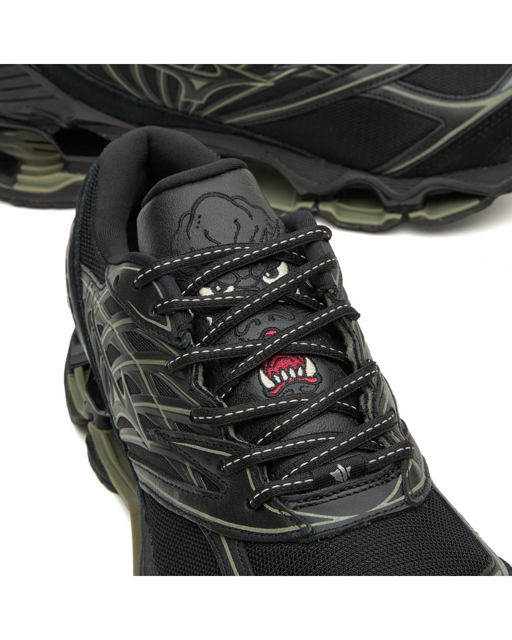 Mizuno Black X Maharishi Wave Prophecy Ls Sneaker for men