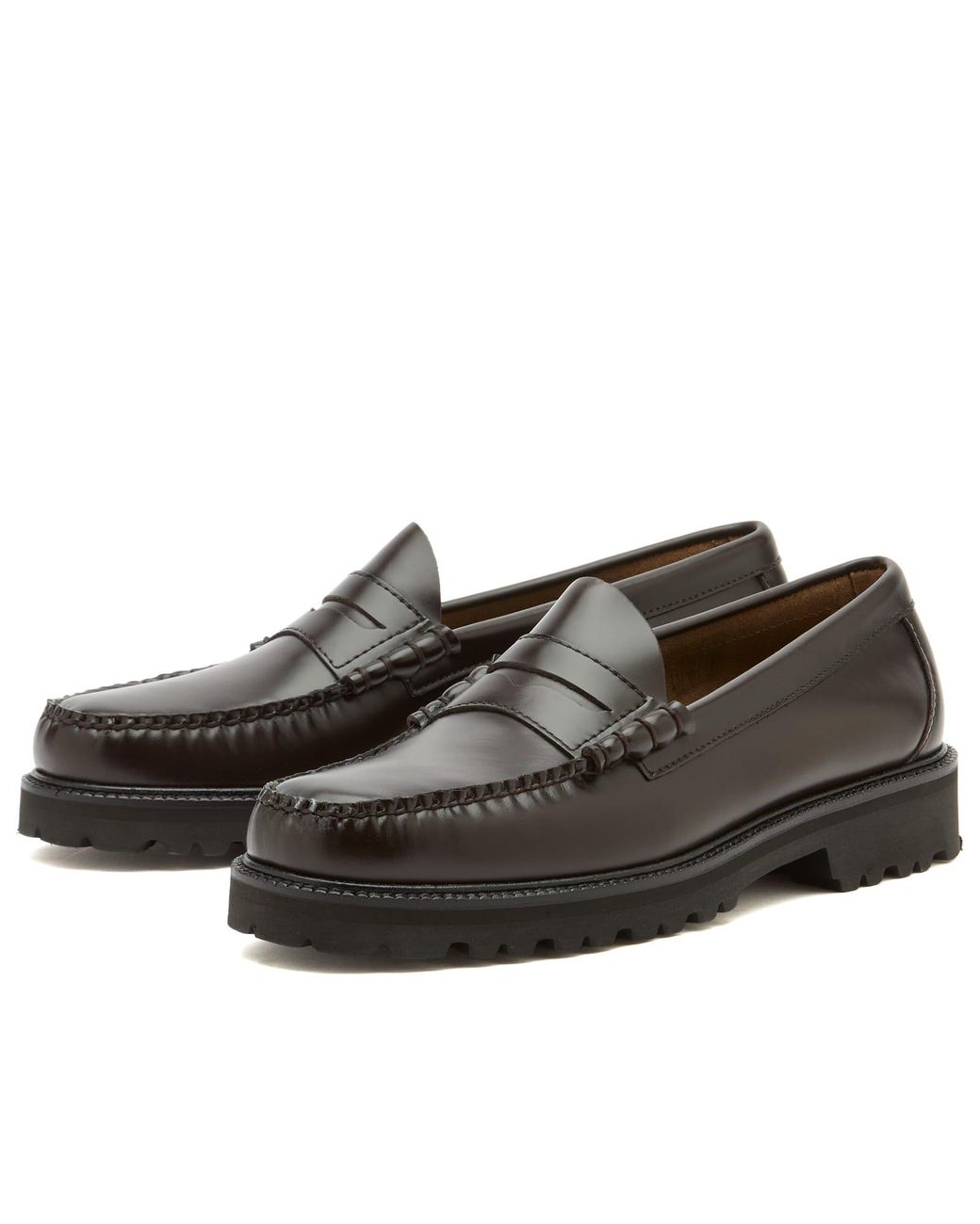 G.H.BASS Black Larson 90S Loafer for men