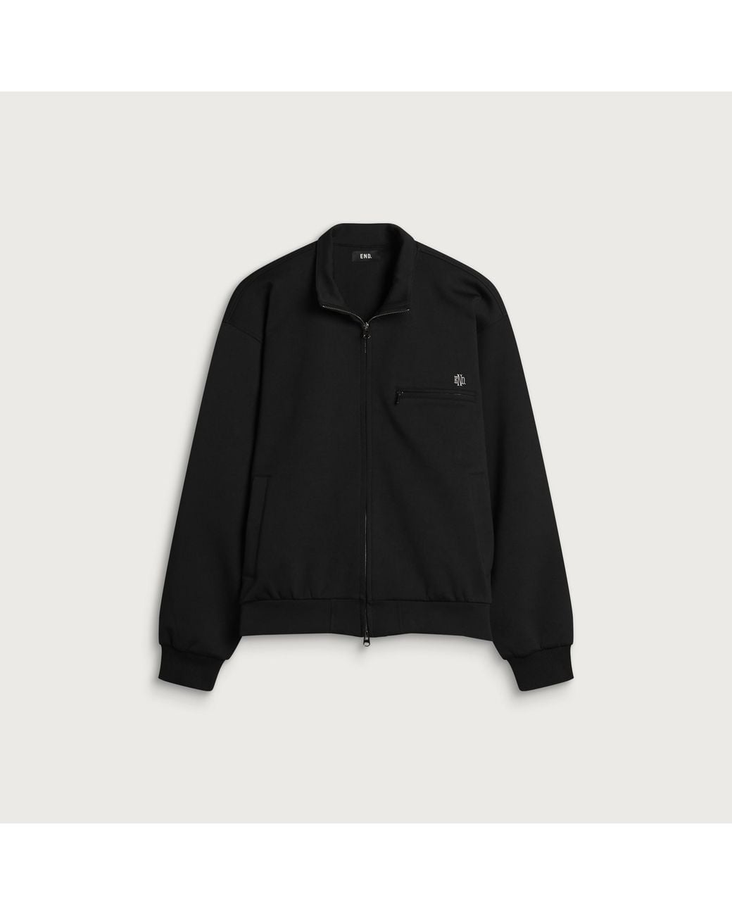END. Black Fusion Jacket for men