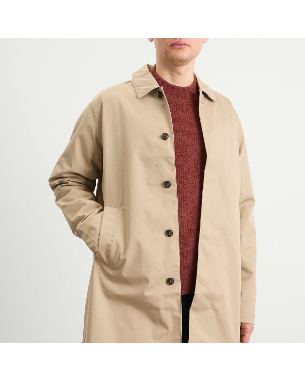 Washed Native Stone Barbour Rokig Waterproof Jacket in Natural for Men | Lyst