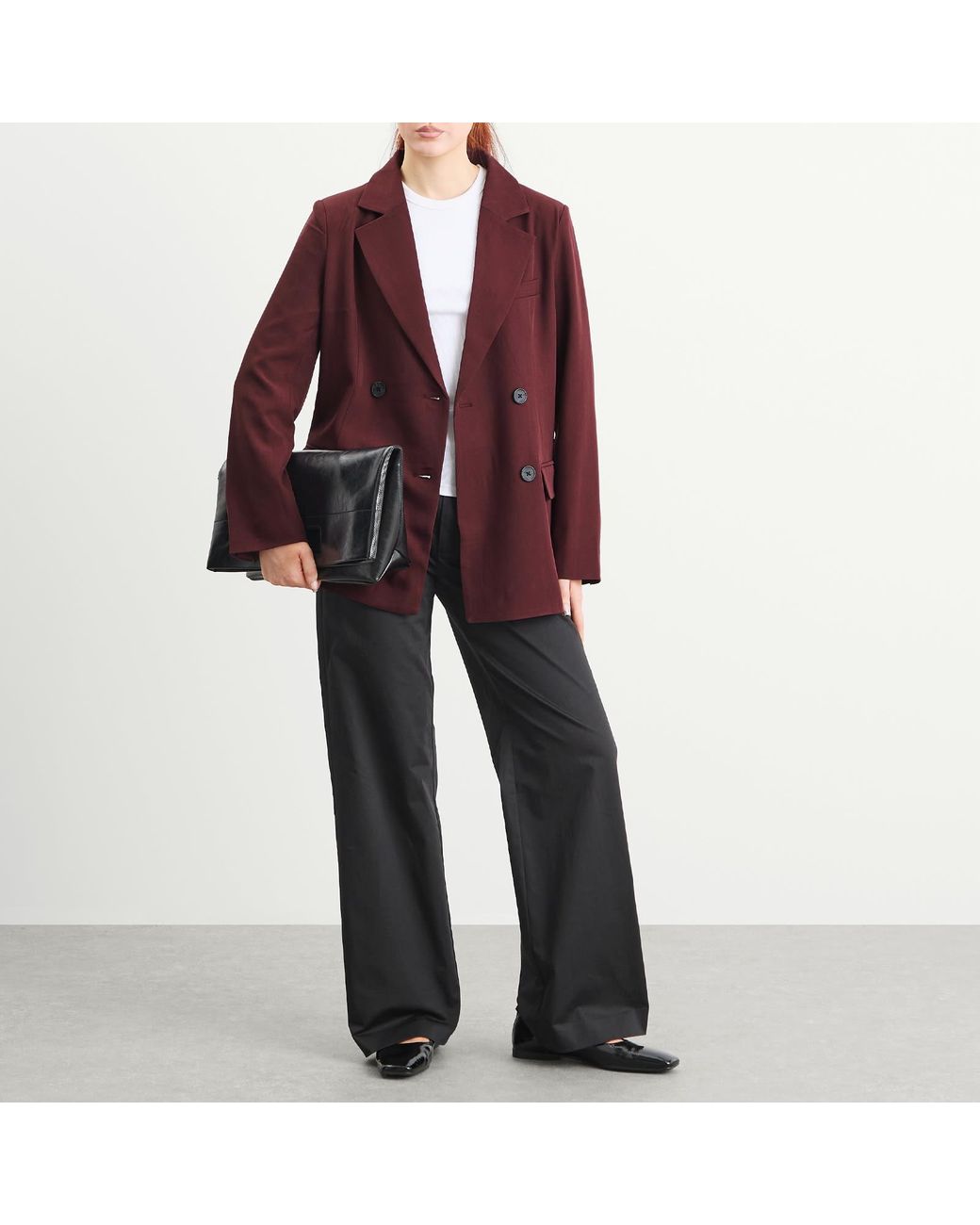 4th & Reckless Purple Maggie Blazer