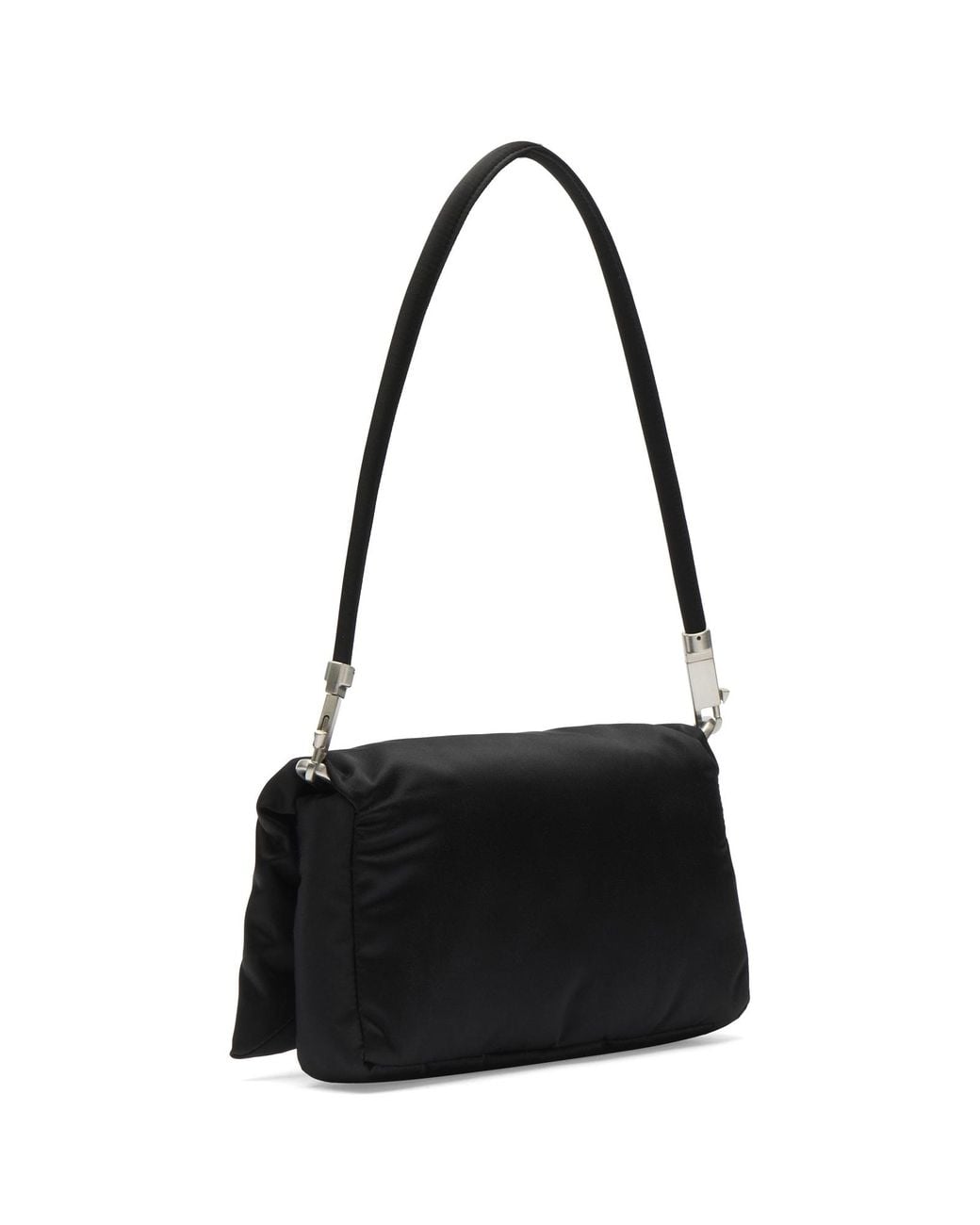 Rick Owens Black Shoulder Pillow Griffon Bag