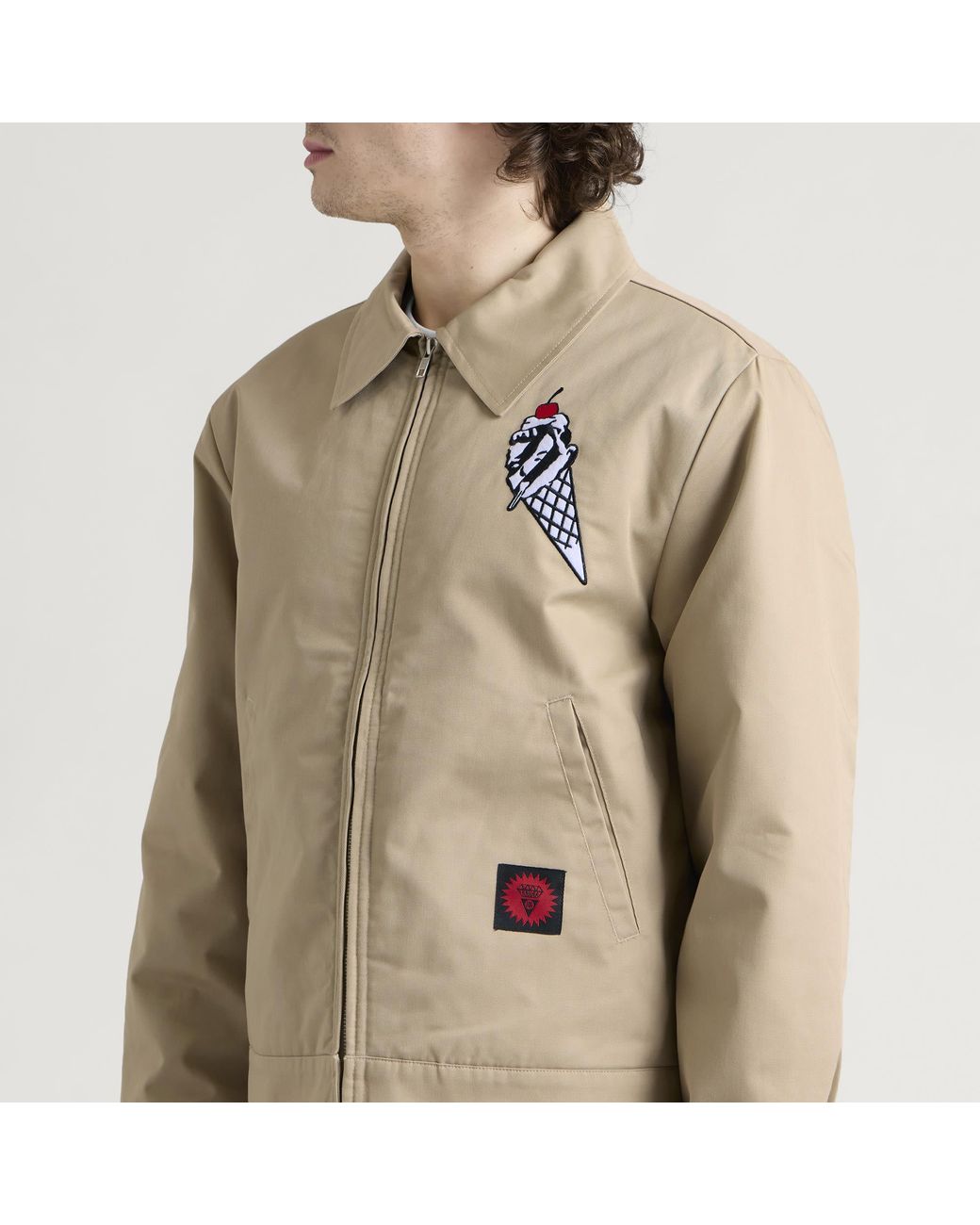 ICECREAM Natural Cone Embellished Work Jacket for men