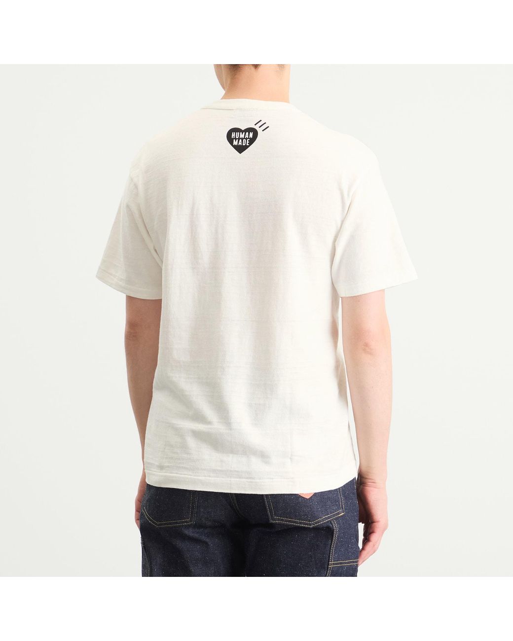 Human Made Tiger Heart T-Shirt in White for Men | Lyst
