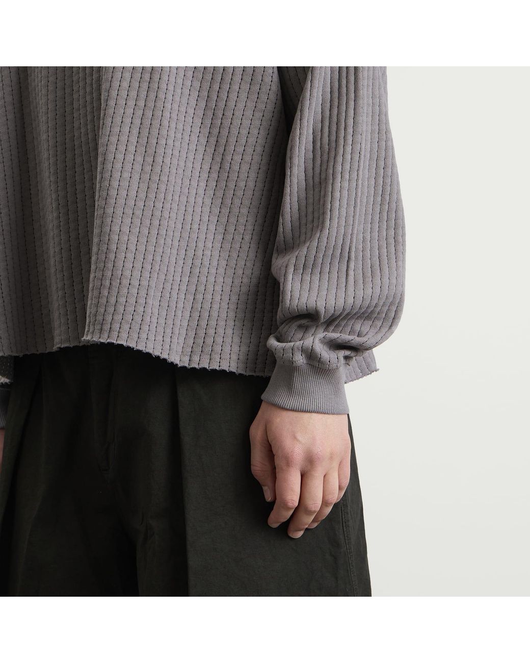 YMC Gray Studio Sweatshirt for men