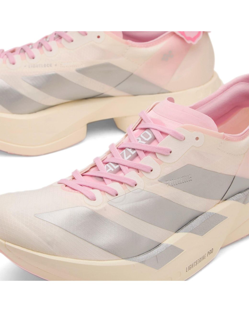 Adidas Originals Pink Adidas Adizero Adios Pro 4 W Sneaker