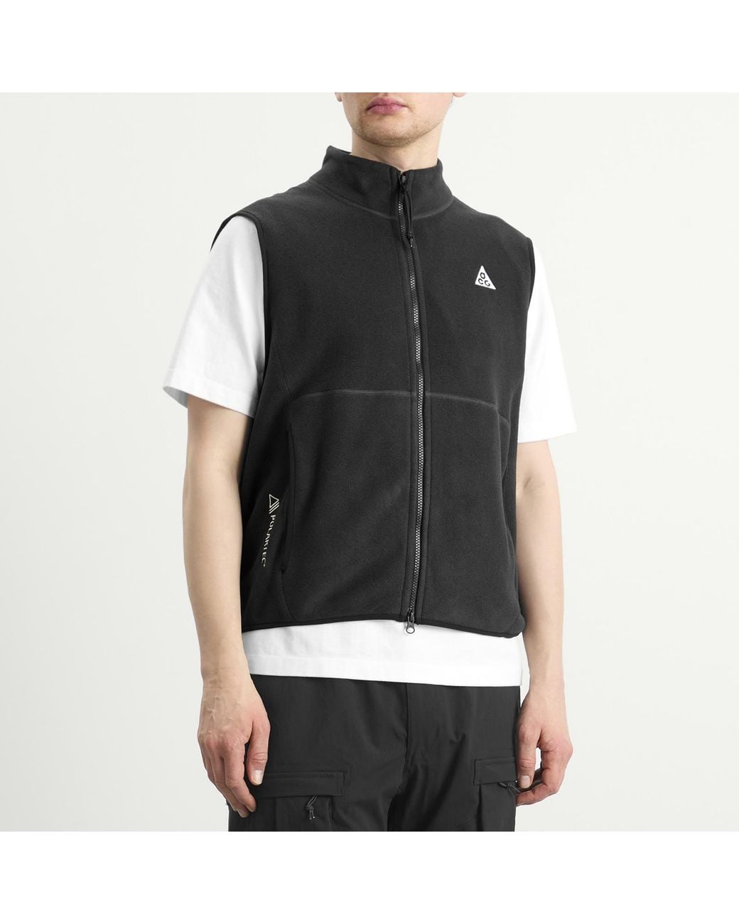 Nike Acg Wolf Tree Full Zip Vest in Black for Men | Lyst UK