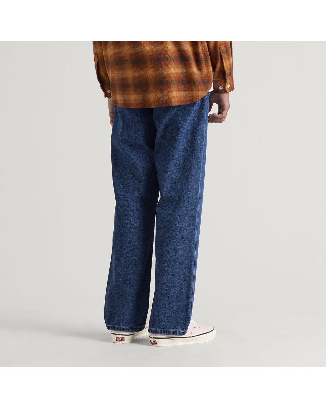 POLAR SKATE Blue 91 Loose Straight Jeans for men