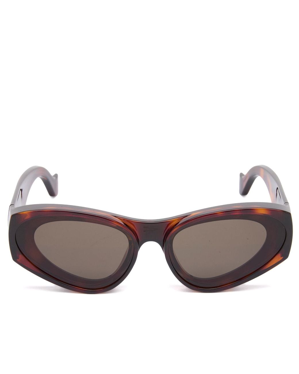 Loewe Brown Paula's Ibiza Cat Eye Sunglasses