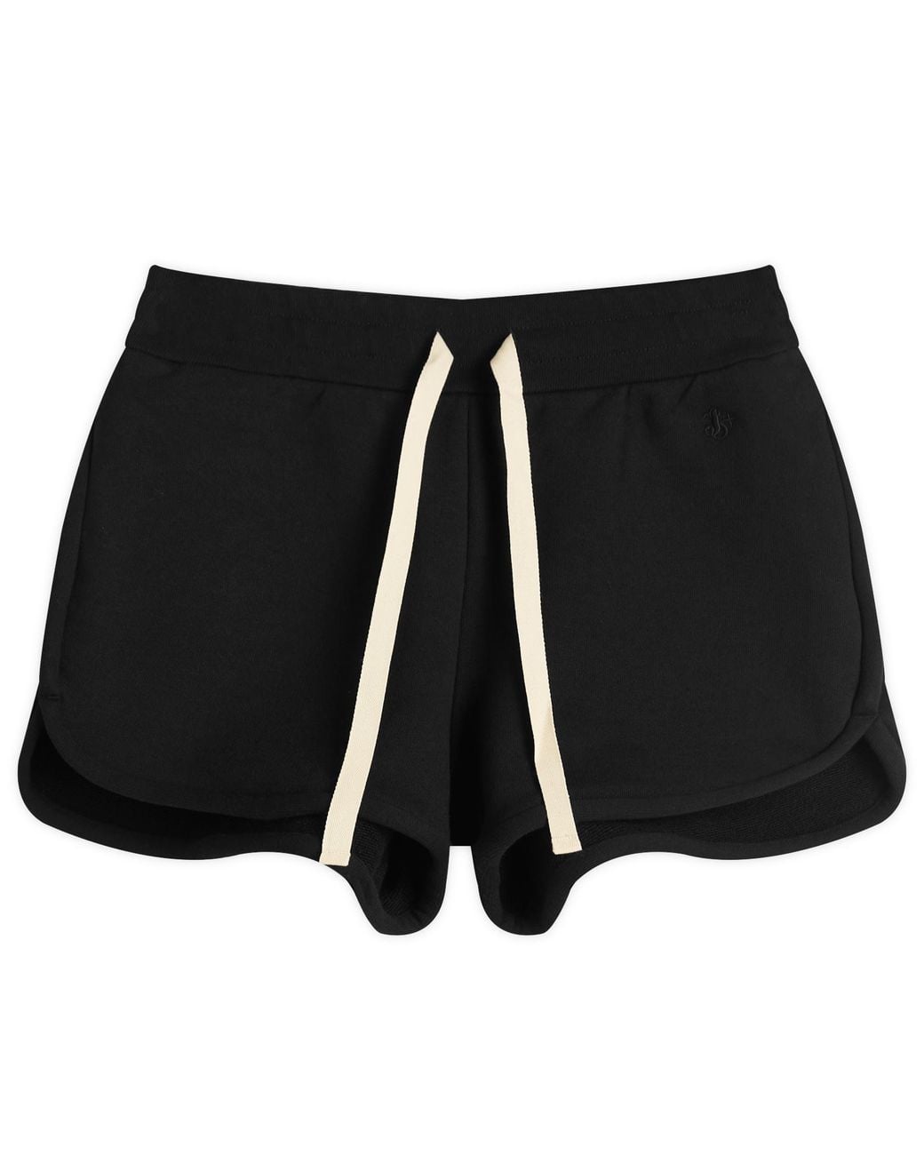 Jil Sander Black Logo Shorts