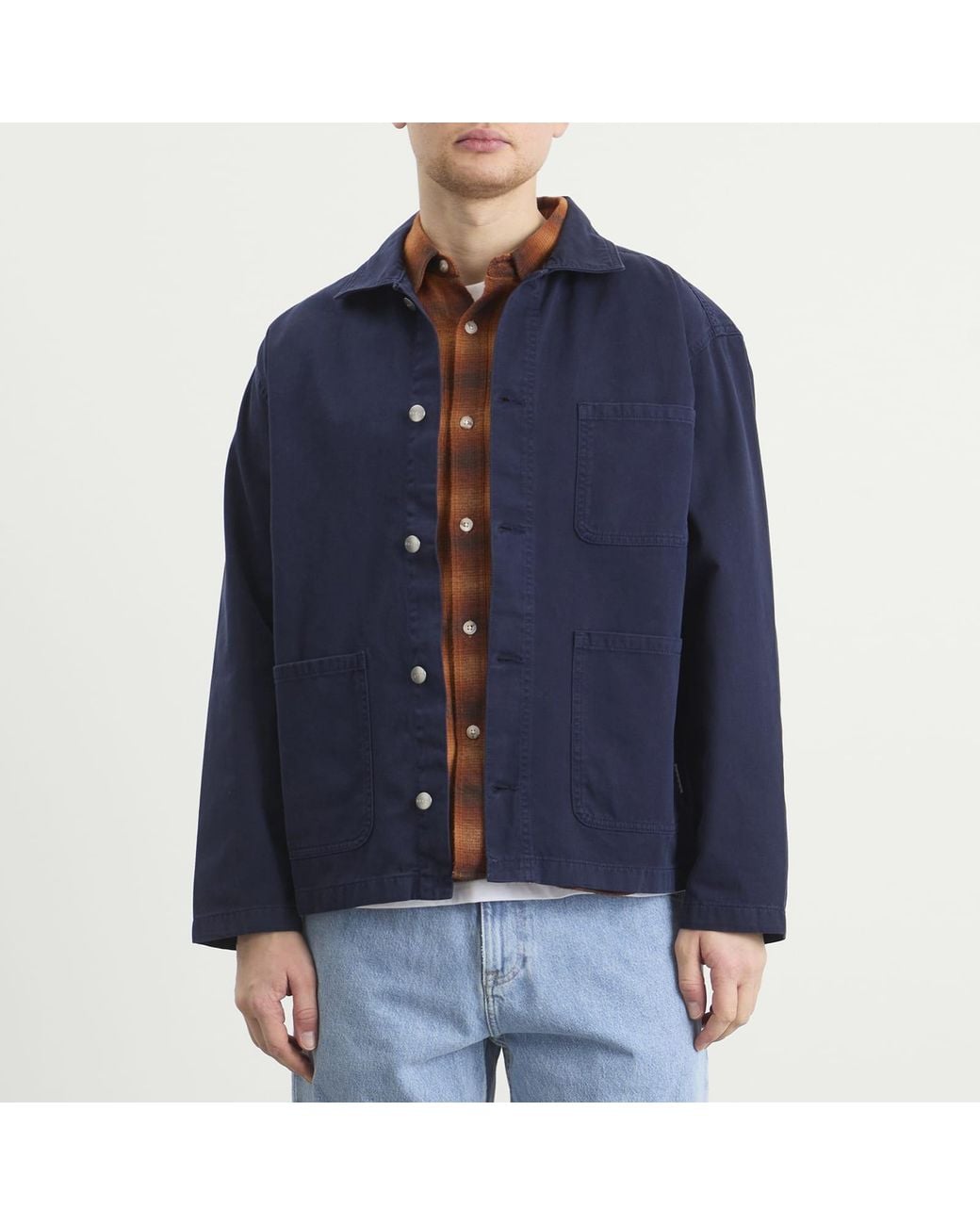 Edwin Blue Trembley Chore Jacket for men
