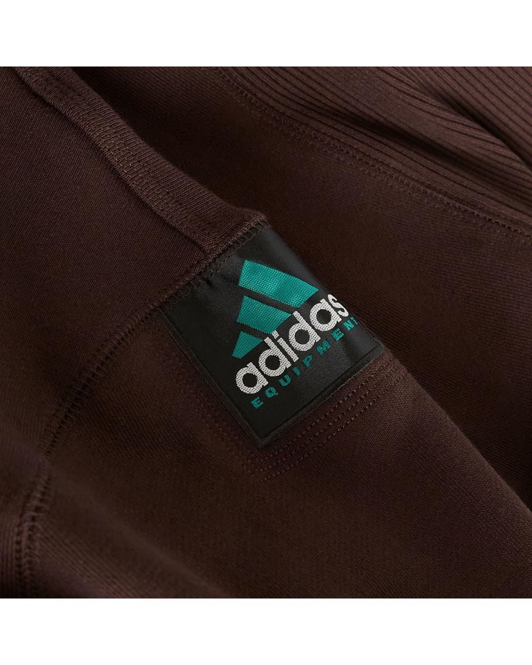 Cew In Color adidas Eqt Crew Sweatshirt in Brown | Lyst