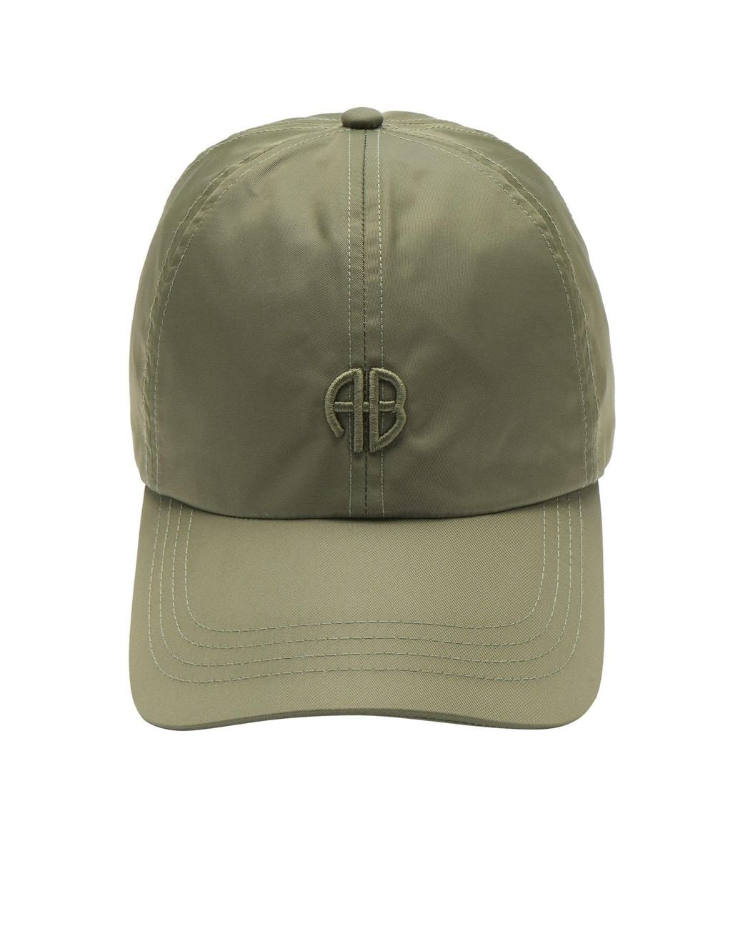 Anine Bing Green Jeremy Baseball Cap Ab