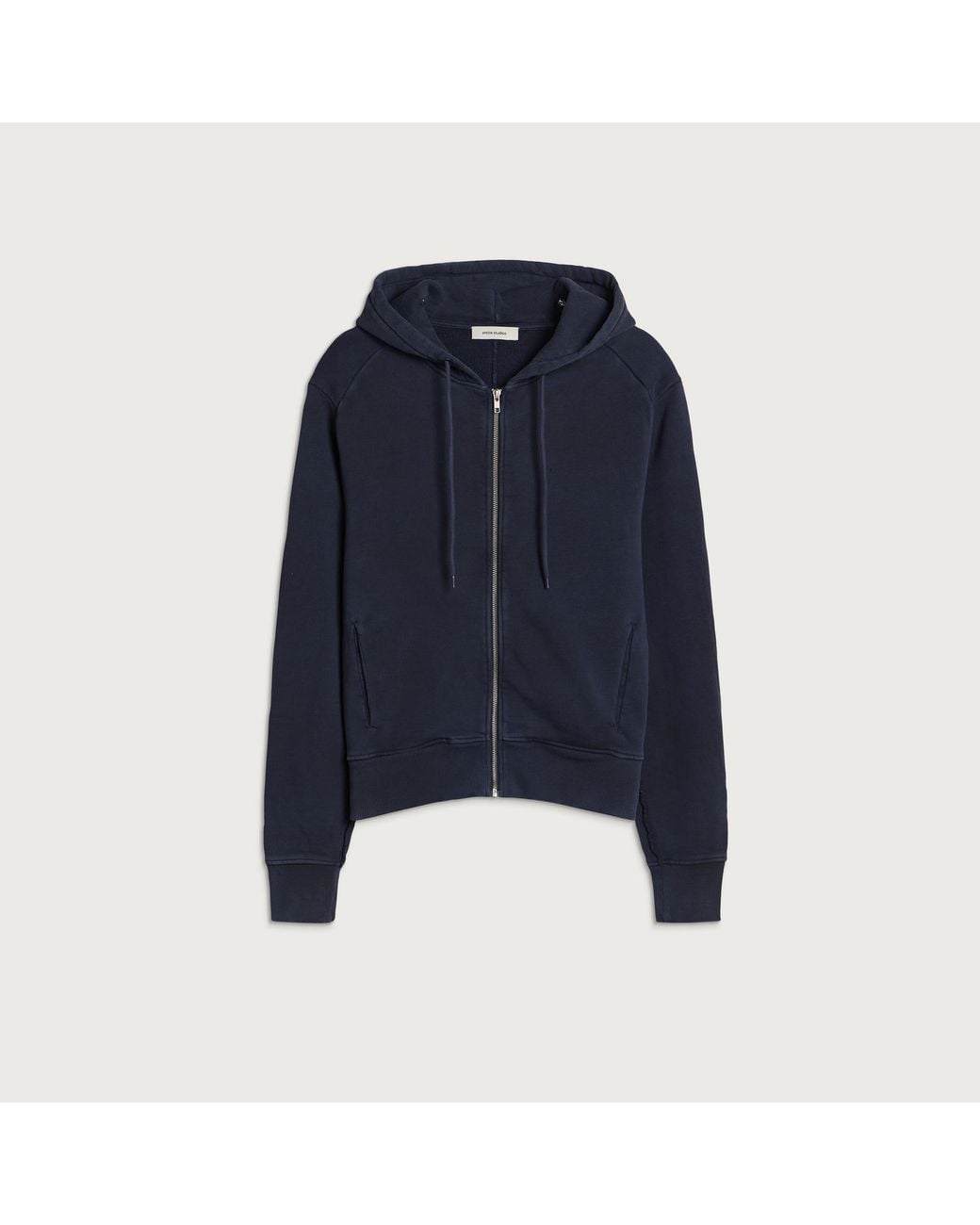 Entire studios Blue Slim Zip Up Hoodie for men