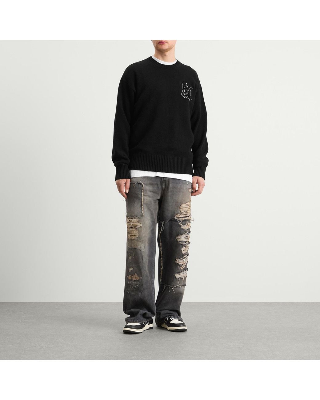 Amiri Black Ma Jumper for men