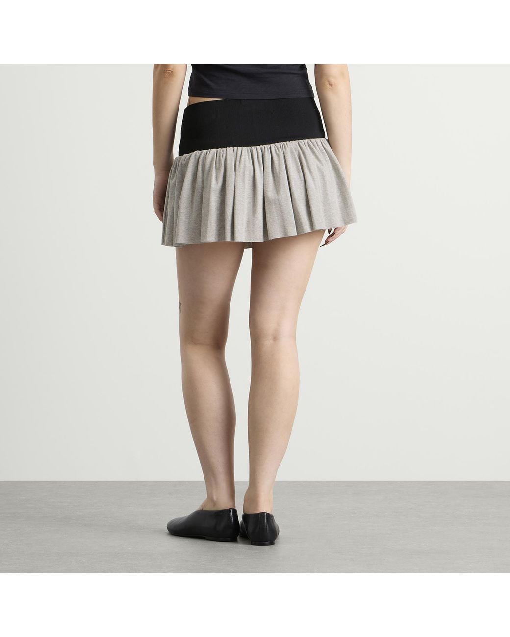GIMAGUAS Black Charlie Mini Skirt